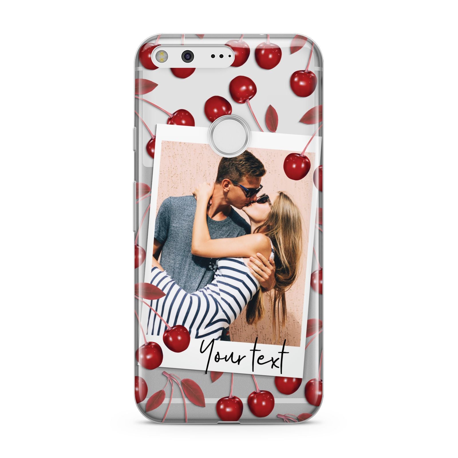 Personalised Photo Cherry Google Pixel Case