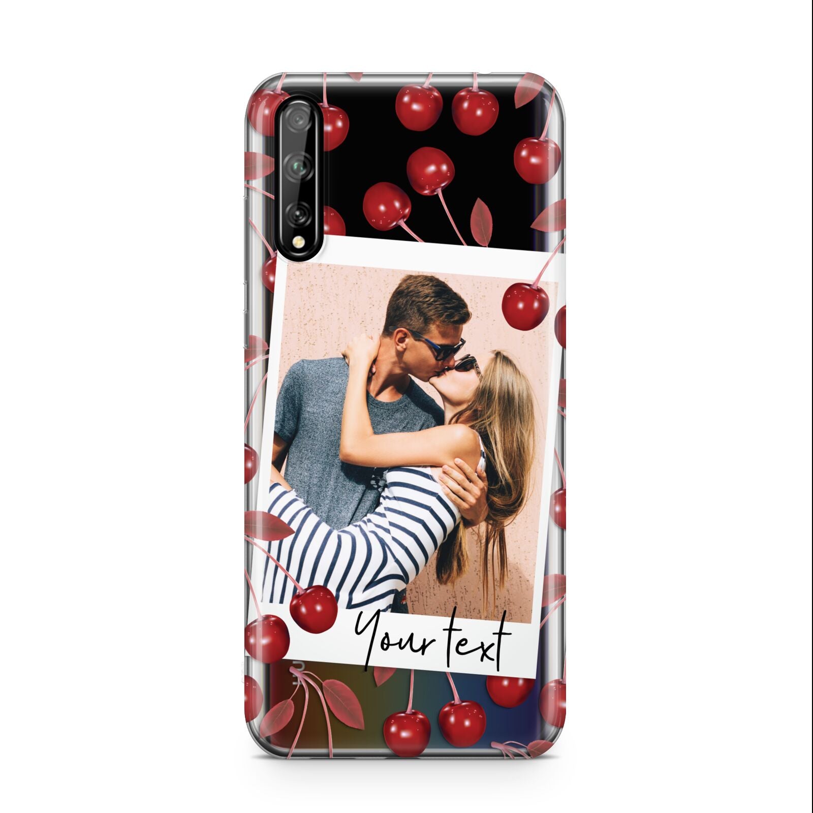 Personalised Photo Cherry Huawei Enjoy 10s Phone Case