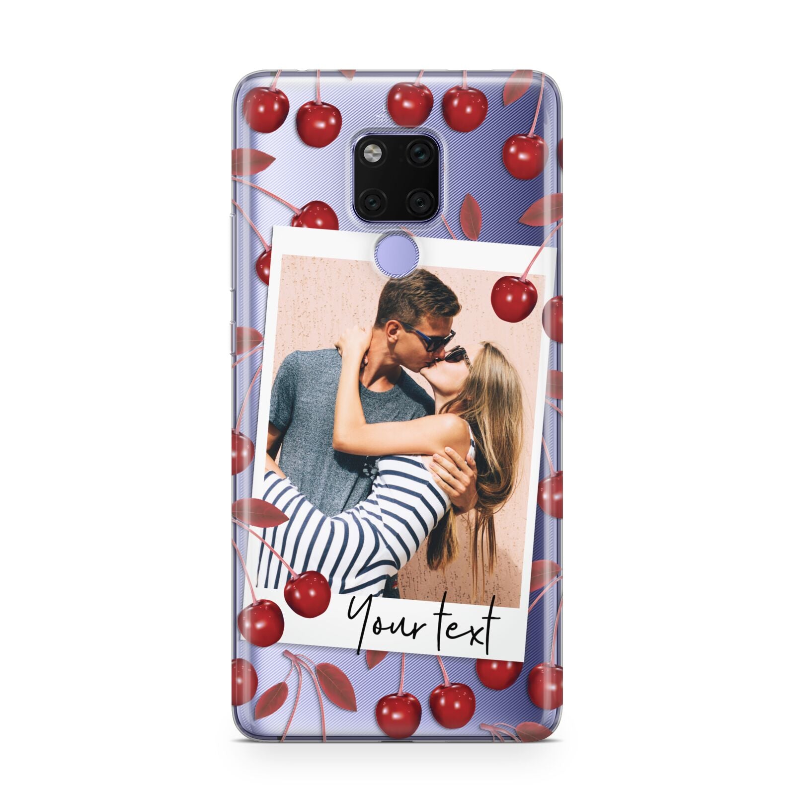 Personalised Photo Cherry Huawei Mate 20X Phone Case