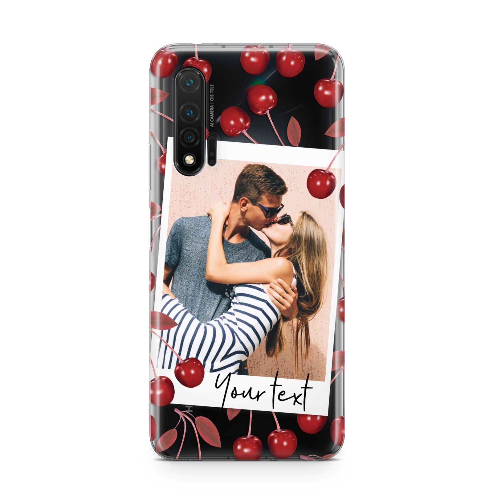 Personalised Photo Cherry Huawei Nova 6 Phone Case