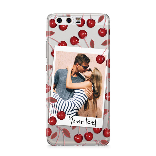 Personalised Photo Cherry Huawei P10 Phone Case