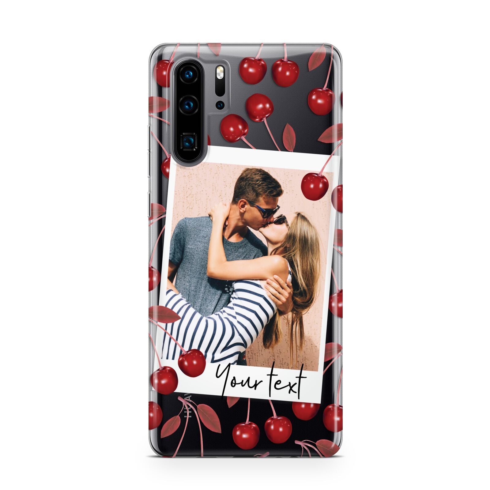 Personalised Photo Cherry Huawei P30 Pro Phone Case