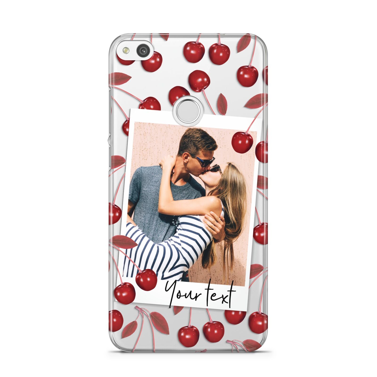 Personalised Photo Cherry Huawei P8 Lite Case