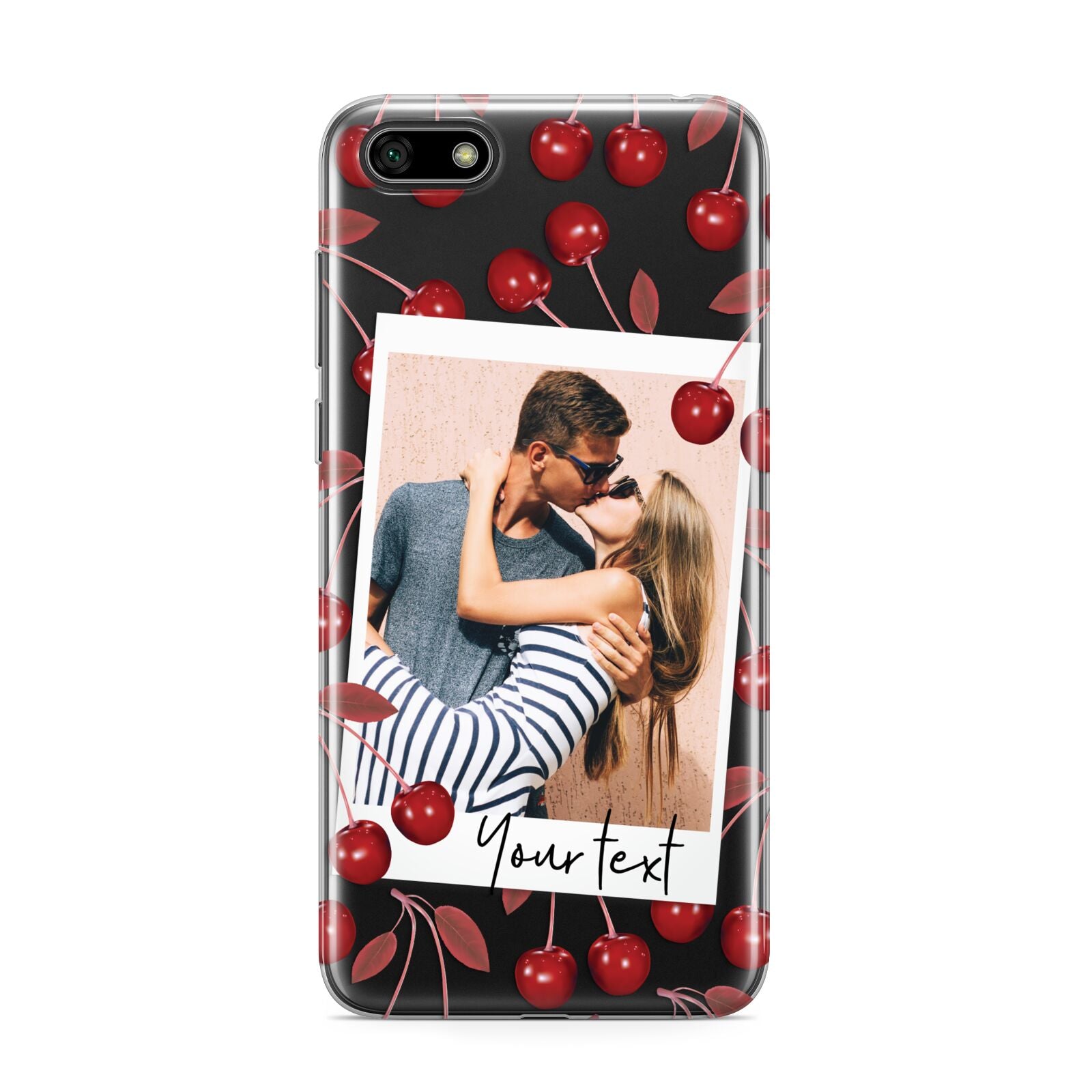 Personalised Photo Cherry Huawei Y5 Prime 2018 Phone Case