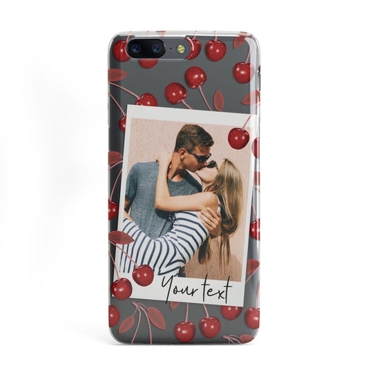 Personalised Photo Cherry OnePlus Case