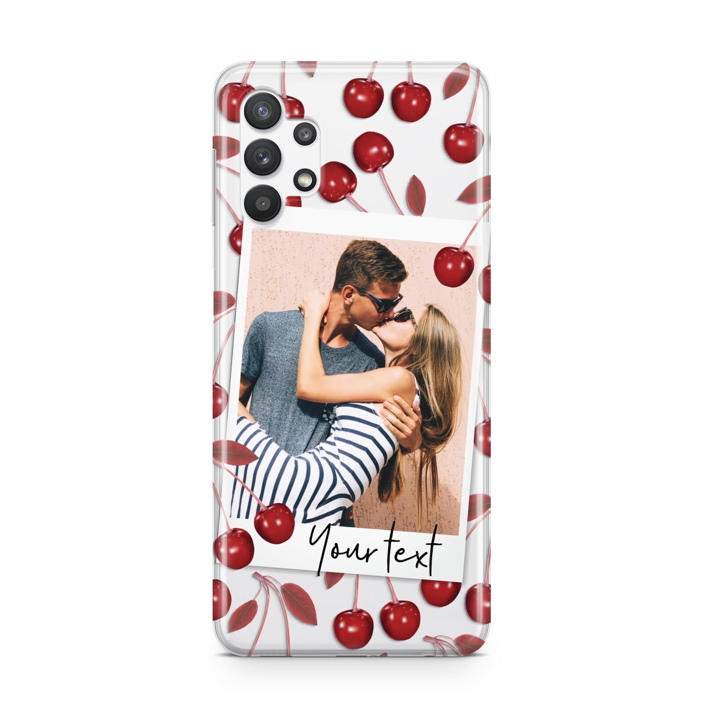 Personalised Photo Cherry Samsung A32 5G Case