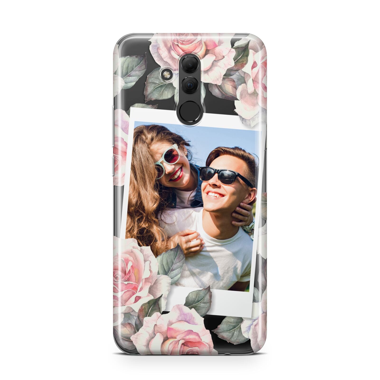 Personalised Photo Floral Huawei Mate 20 Lite