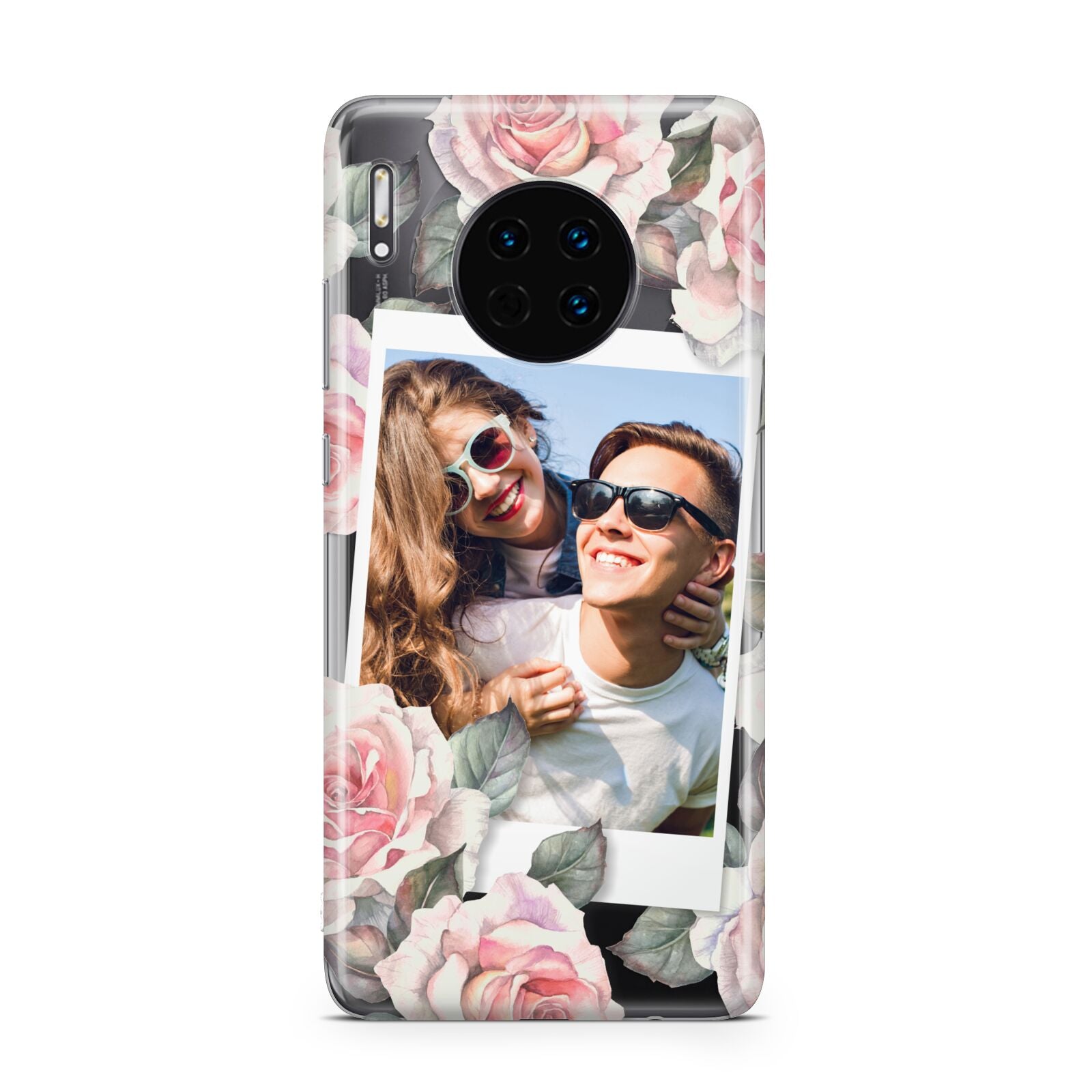 Personalised Photo Floral Huawei Mate 30