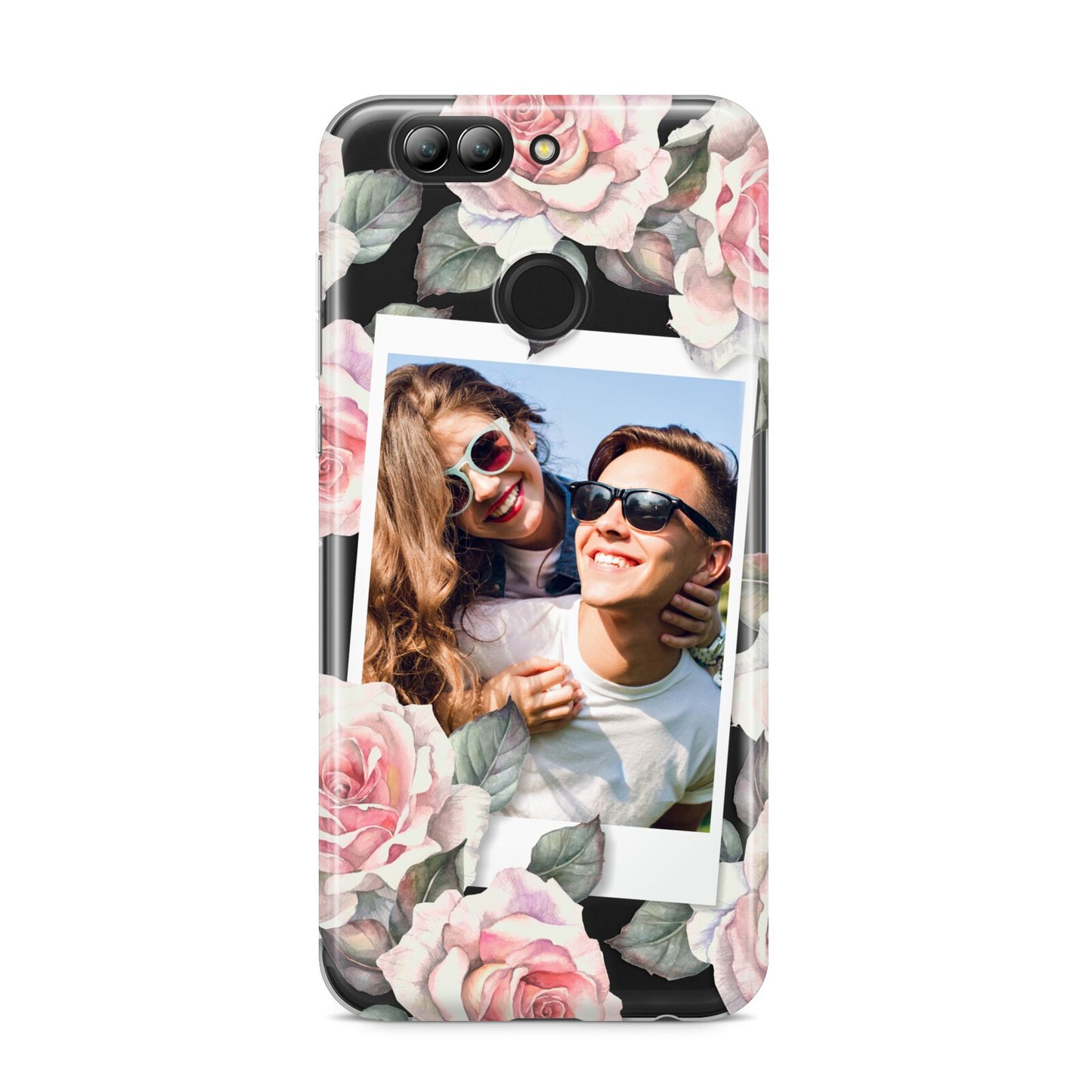 Personalised Photo Floral Huawei Nova 2s Phone Case