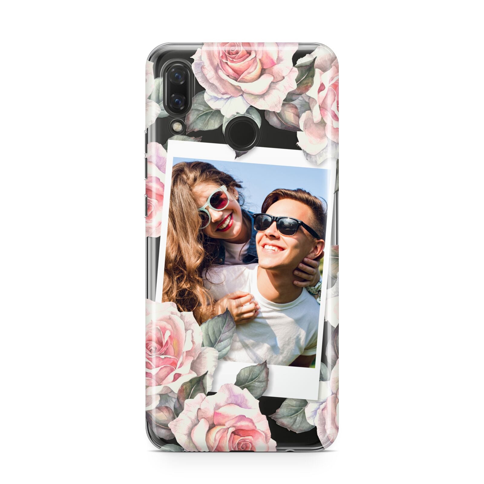 Personalised Photo Floral Huawei Nova 3 Phone Case