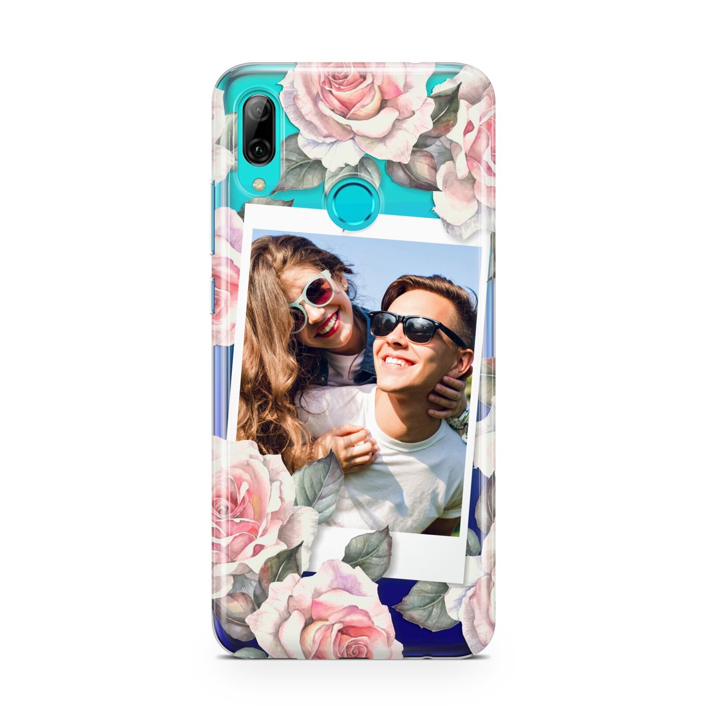 Personalised Photo Floral Huawei P Smart 2019 Case