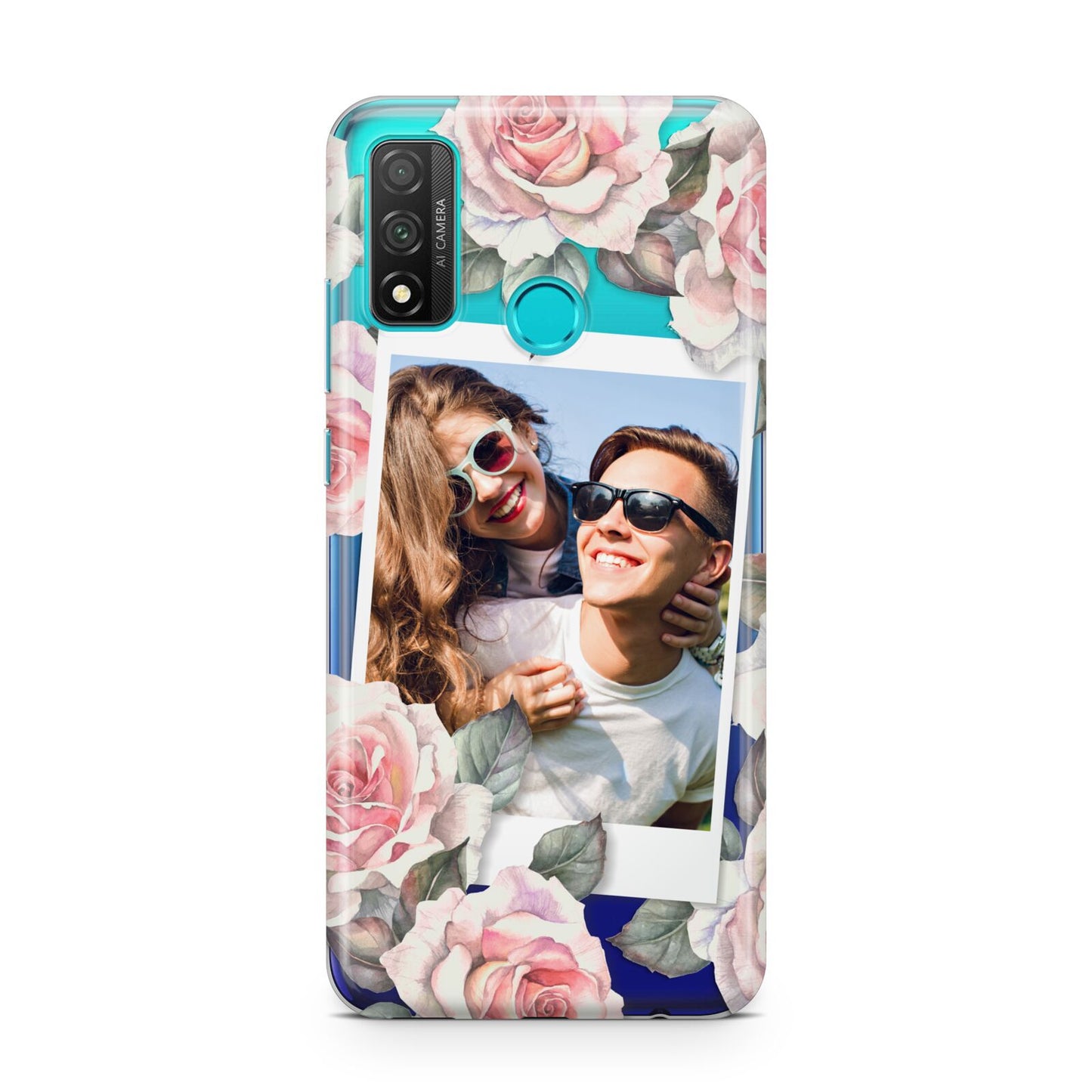 Personalised Photo Floral Huawei P Smart 2020