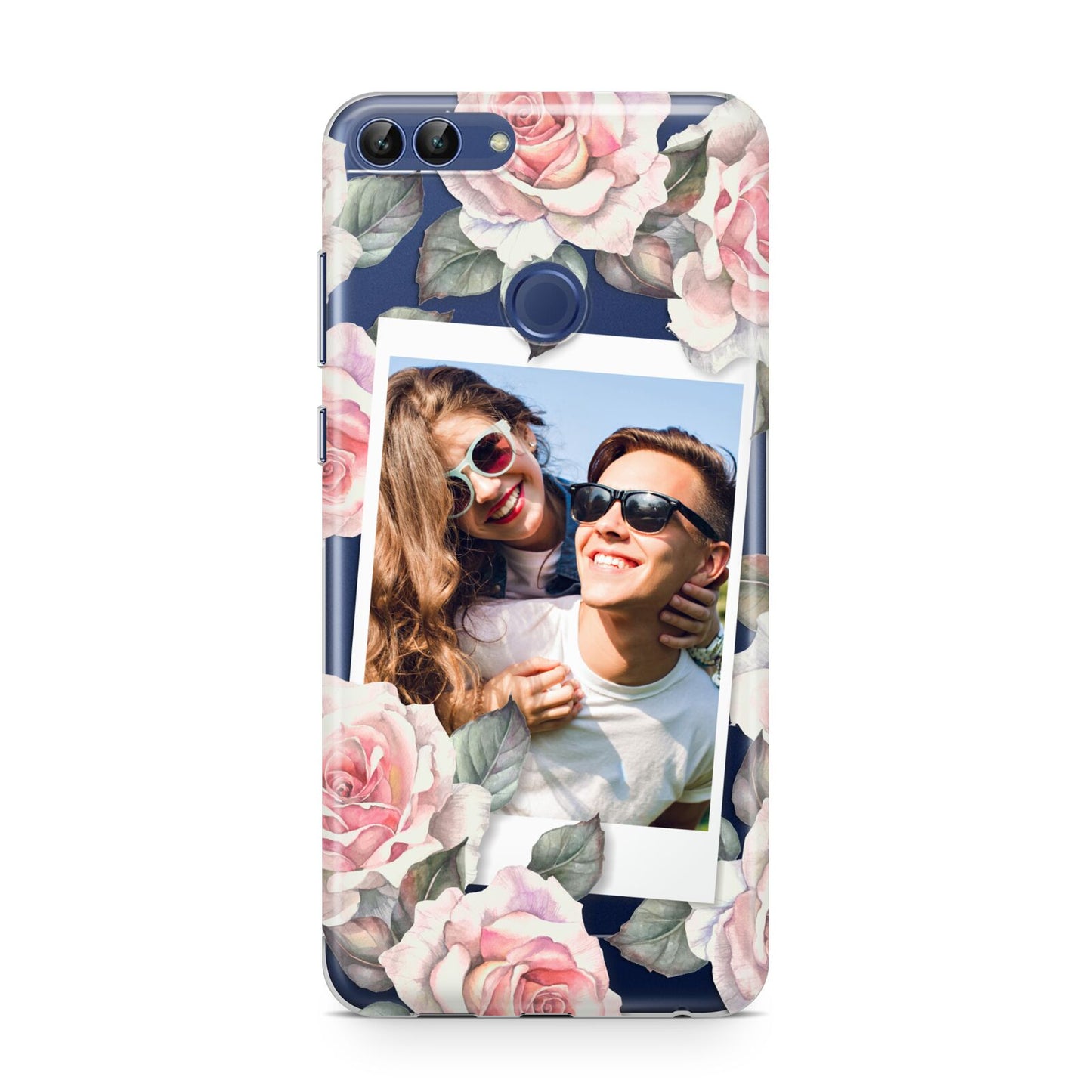 Personalised Photo Floral Huawei P Smart Case