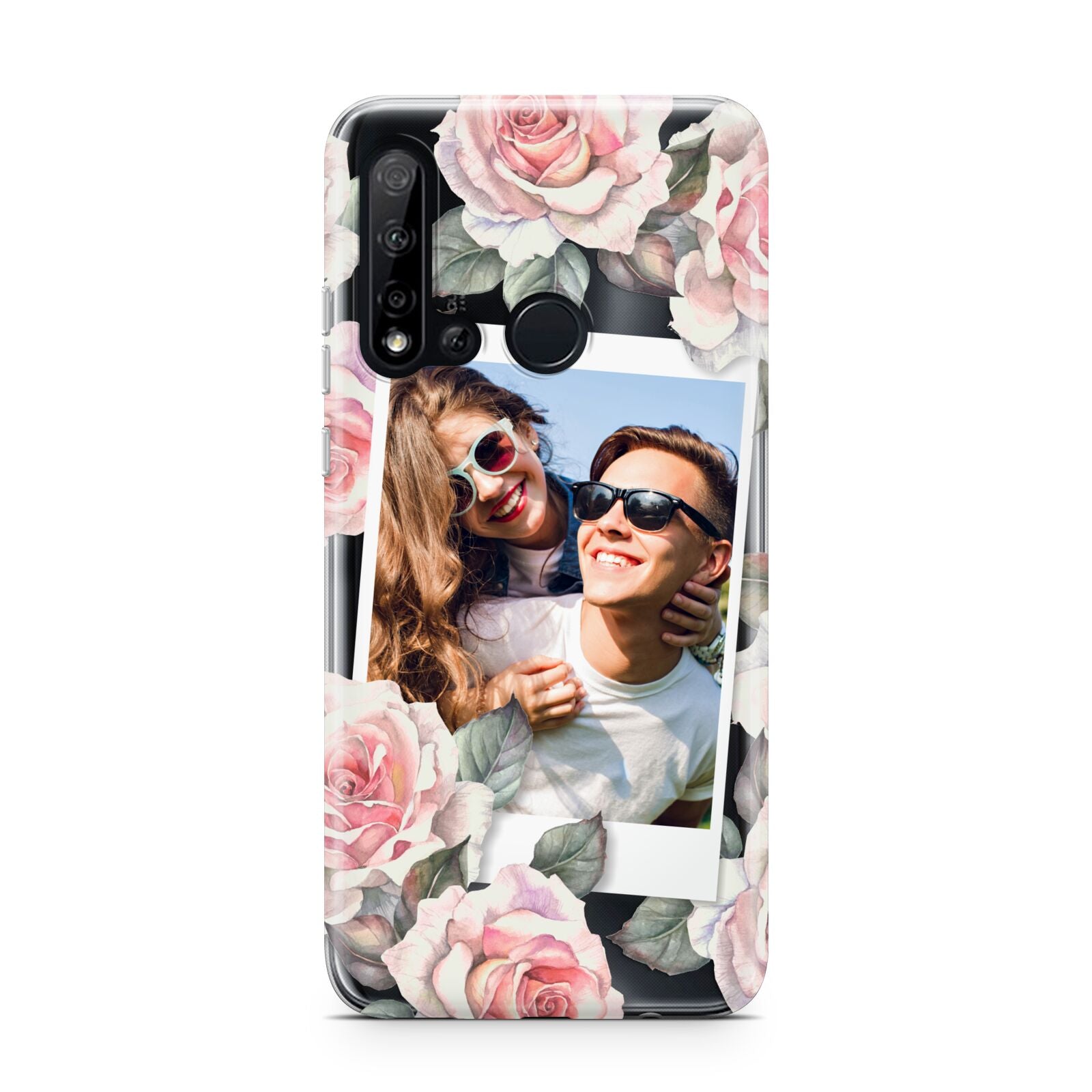 Personalised Photo Floral Huawei P20 Lite 5G Phone Case