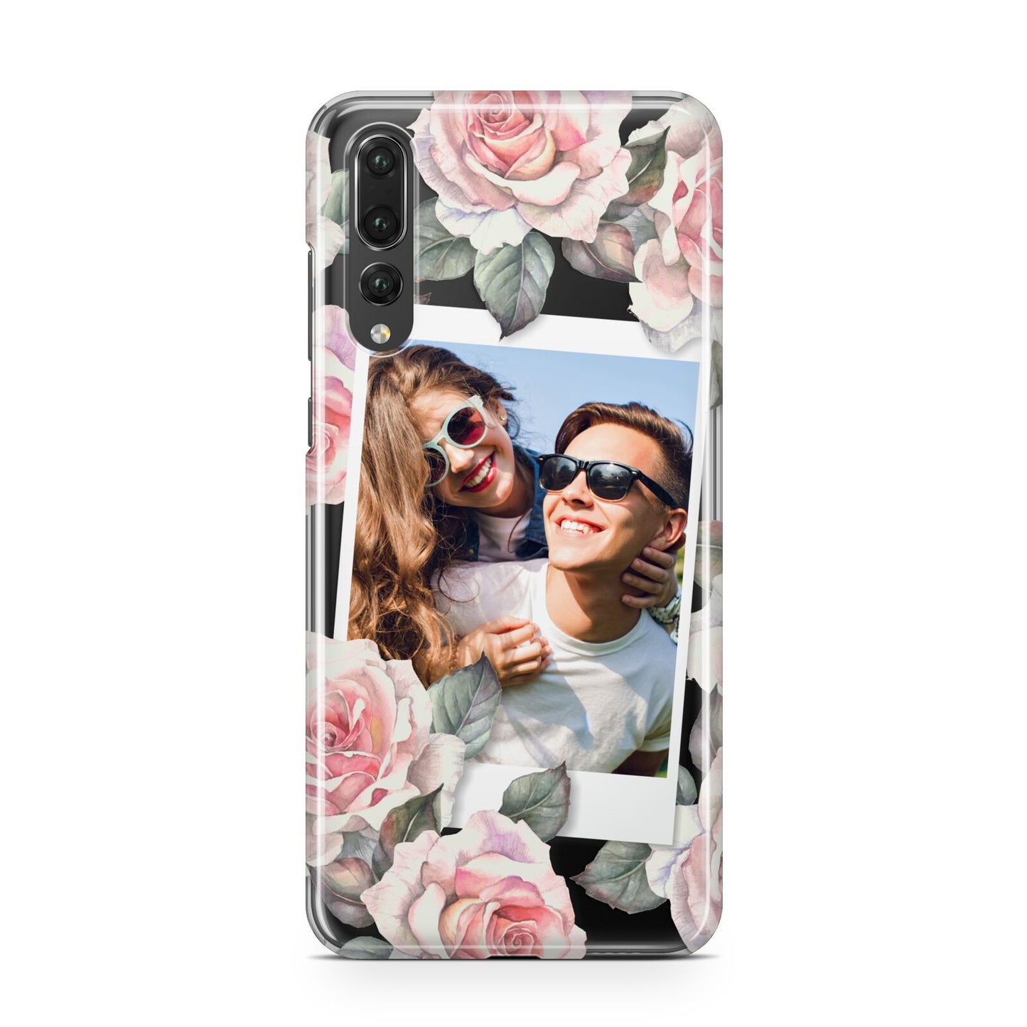 Personalised Photo Floral Huawei P20 Pro Phone Case