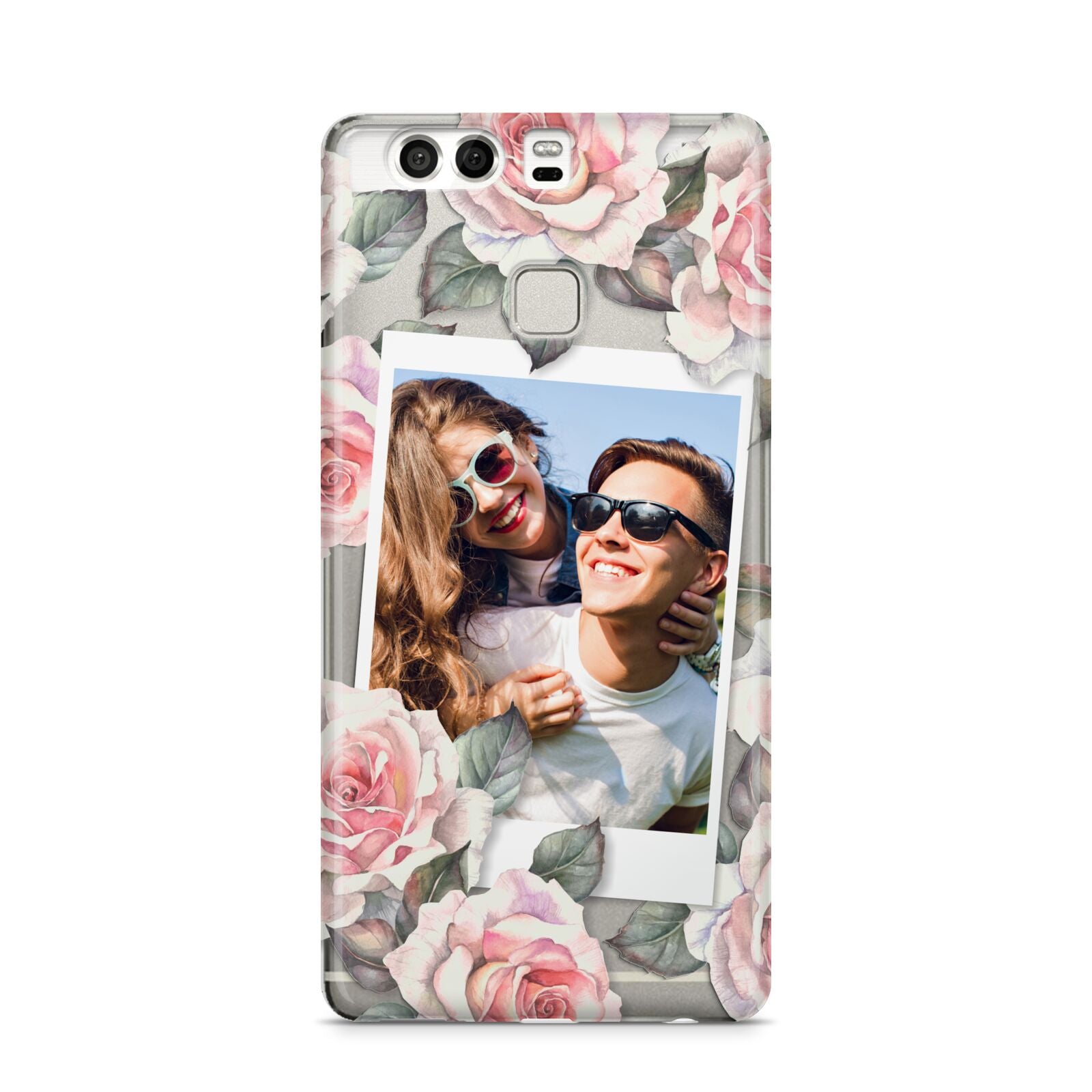 Personalised Photo Floral Huawei P9 Case