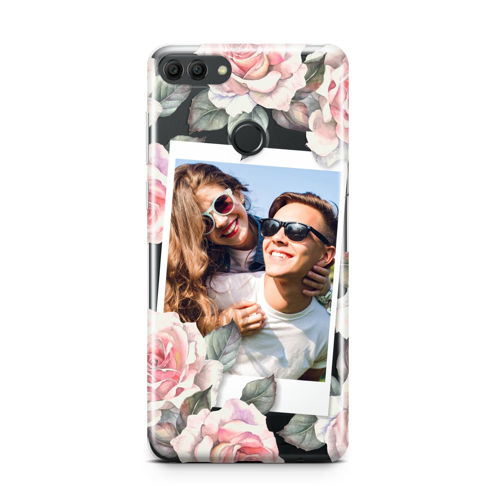 Personalised Photo Floral Huawei Y9 2018