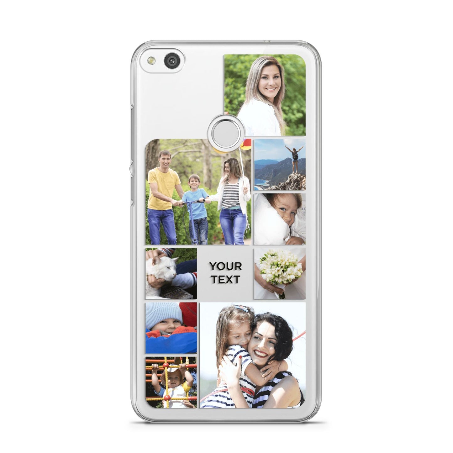 Personalised Photo Grid Huawei P8 Lite Case