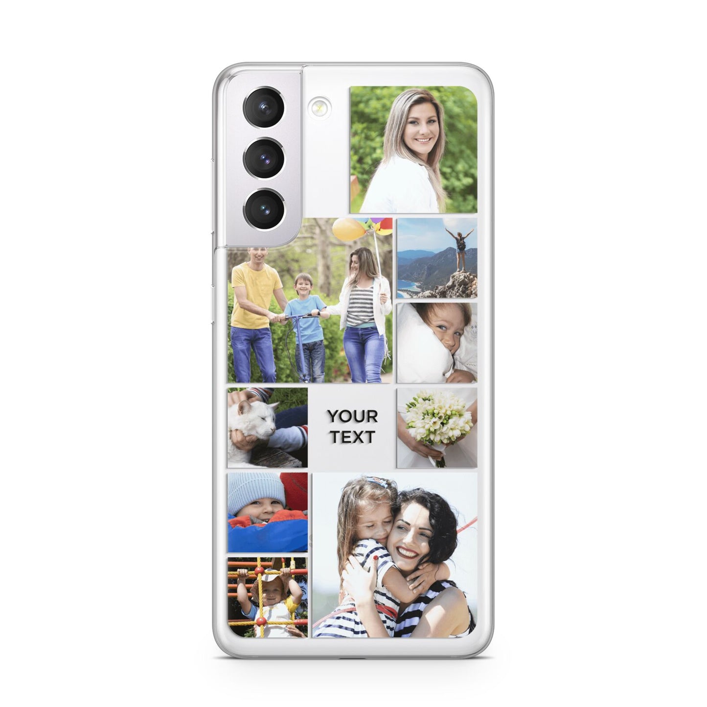 Personalised Photo Grid Samsung S21 Case