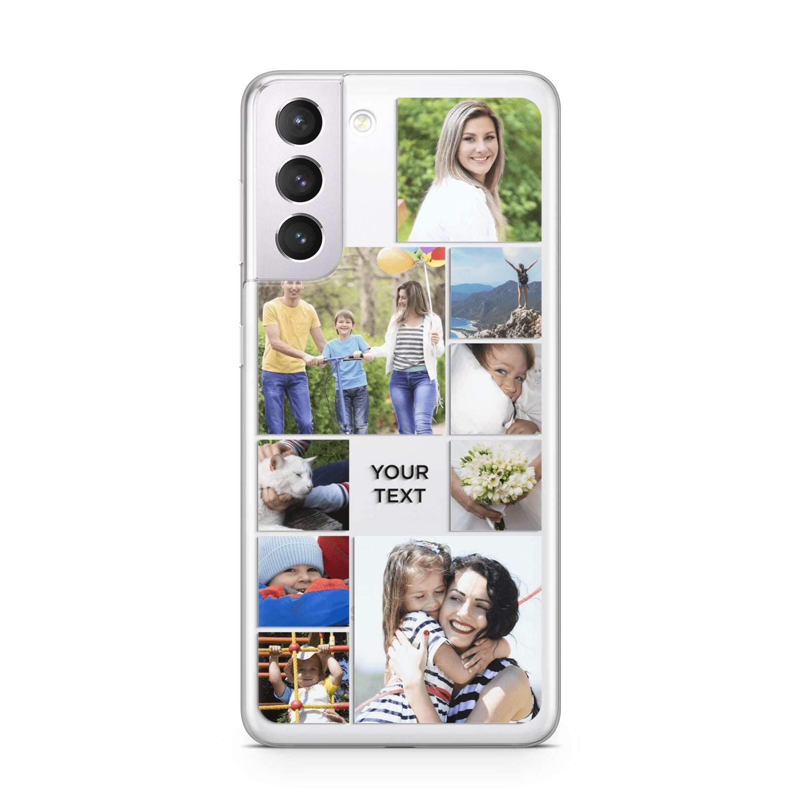 Personalised Photo Grid Samsung S21 Case