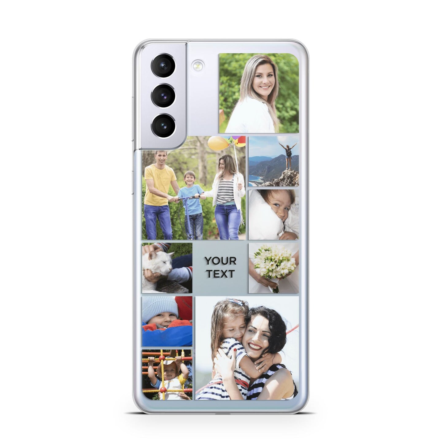 Personalised Photo Grid Samsung S21 Plus Case