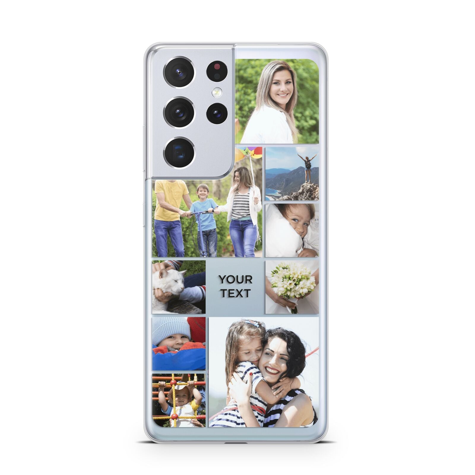 Personalised Photo Grid Samsung S21 Ultra Case
