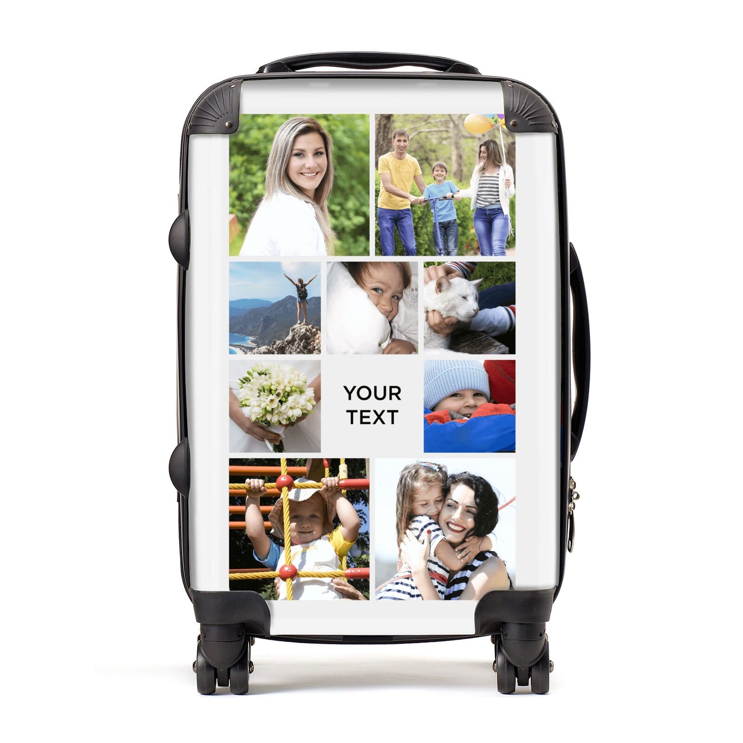 Personalised Photo Grid Suitcase