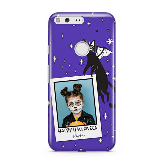 Personalised Photo Halloween Google Pixel Case