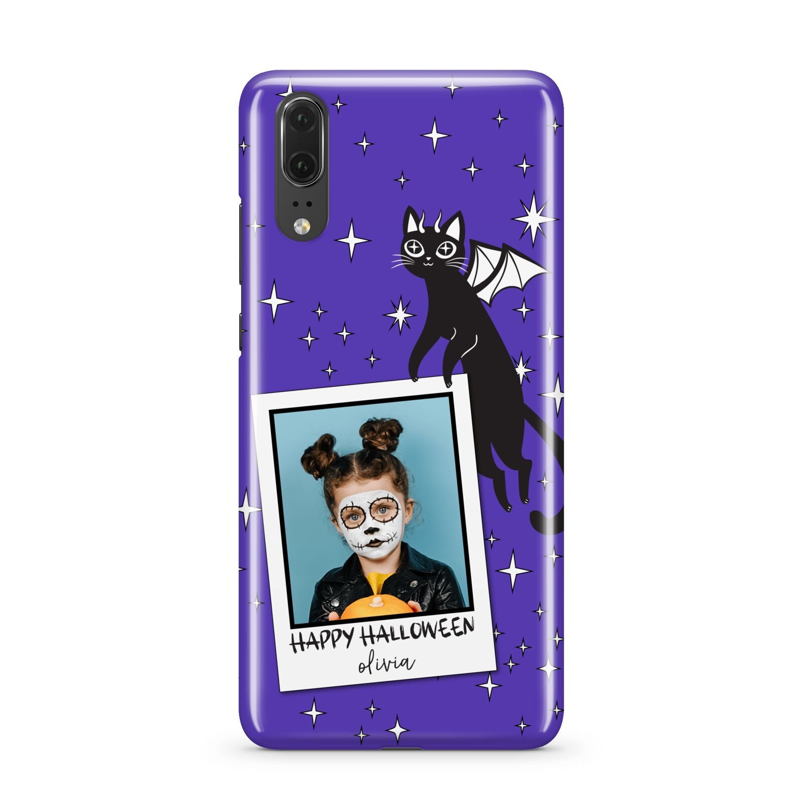 Personalised Photo Halloween Huawei P20 Phone Case