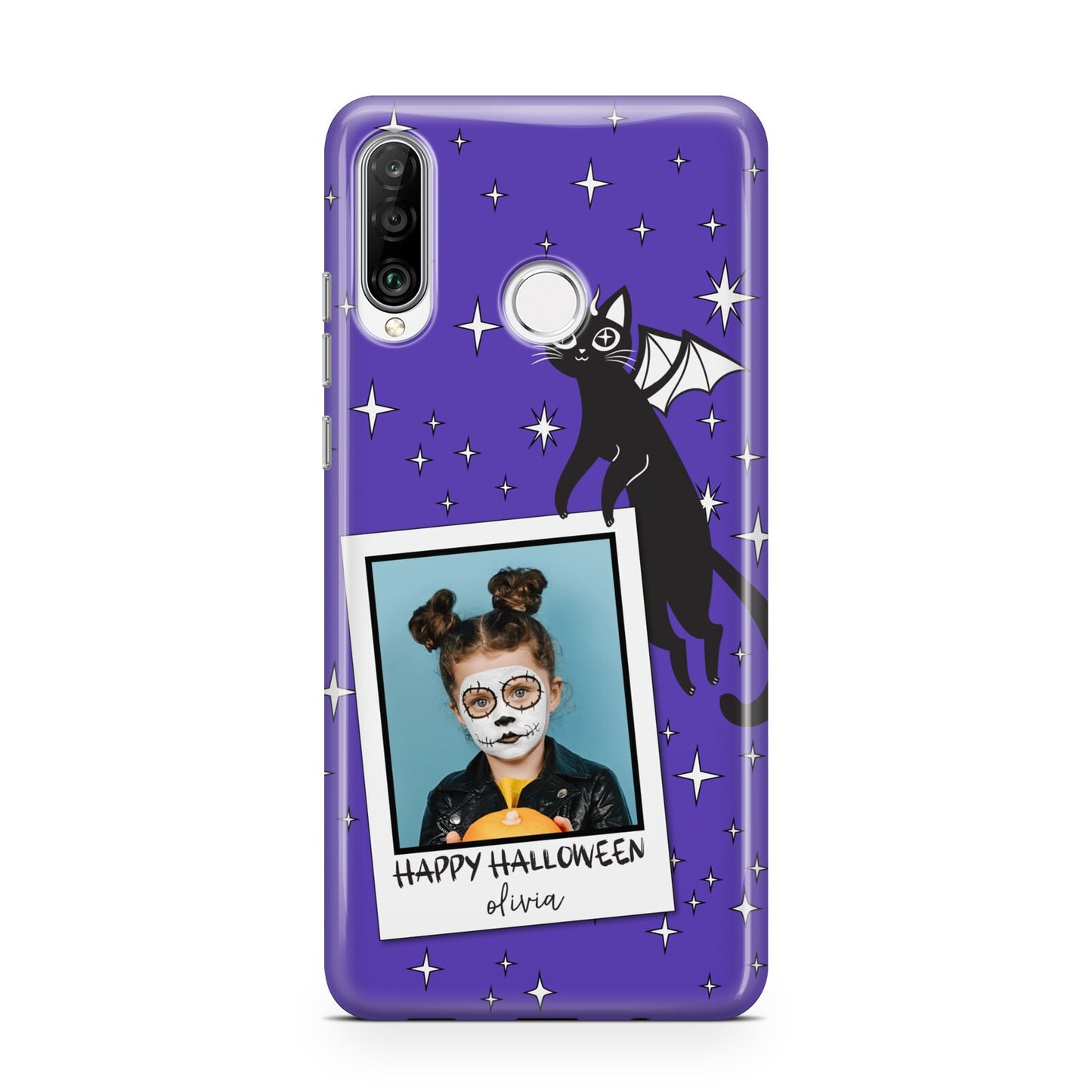 Personalised Photo Halloween Huawei P30 Lite Phone Case