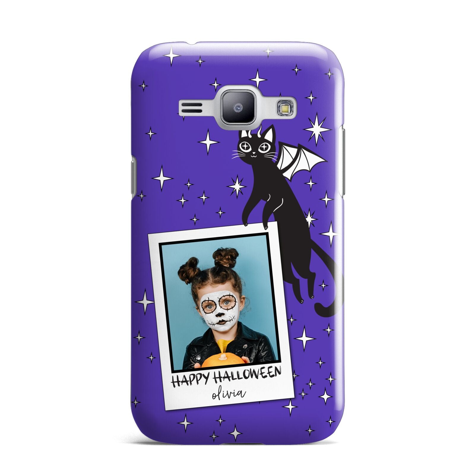 Personalised Photo Halloween Samsung Galaxy J1 2015 Case