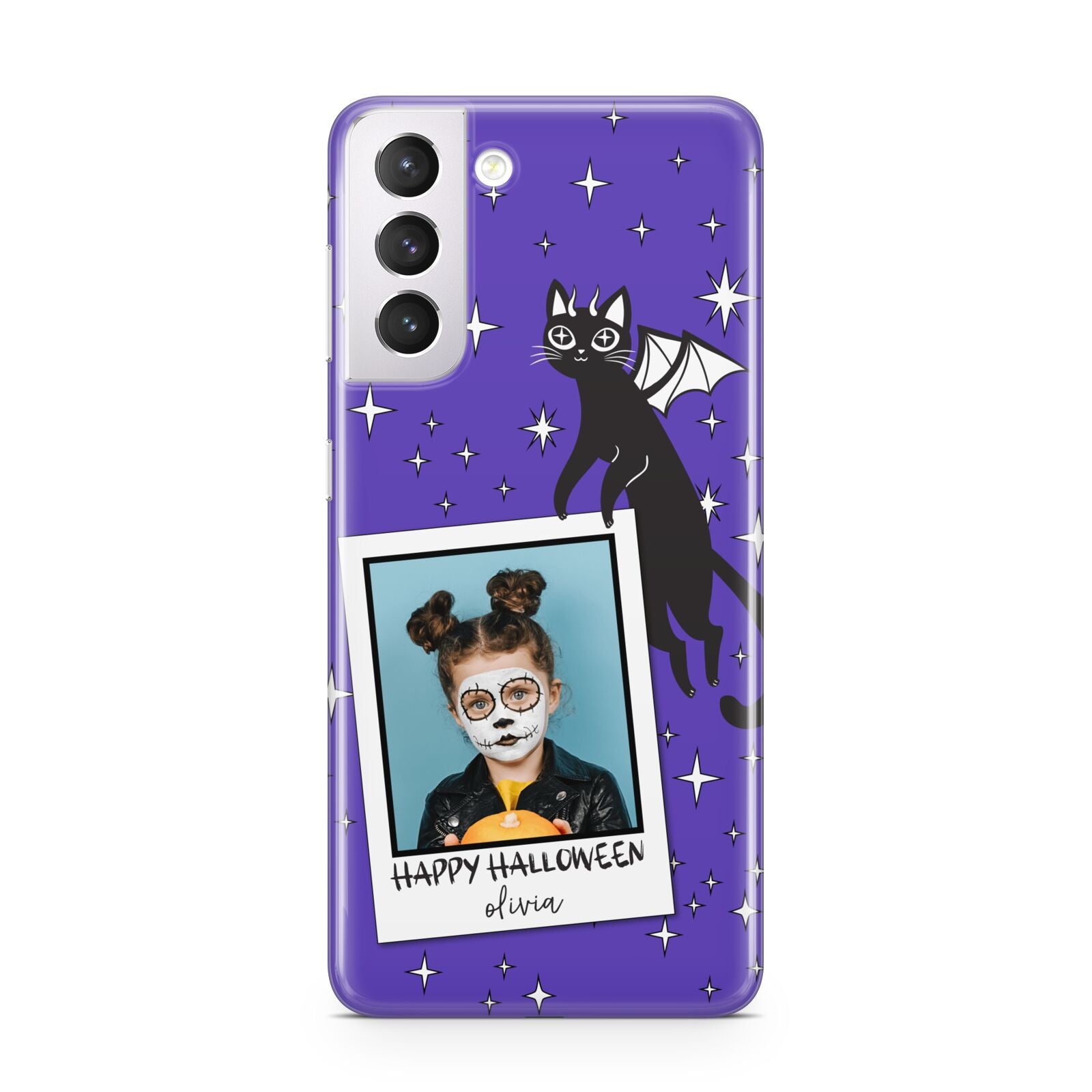 Personalised Photo Halloween Samsung S21 Case