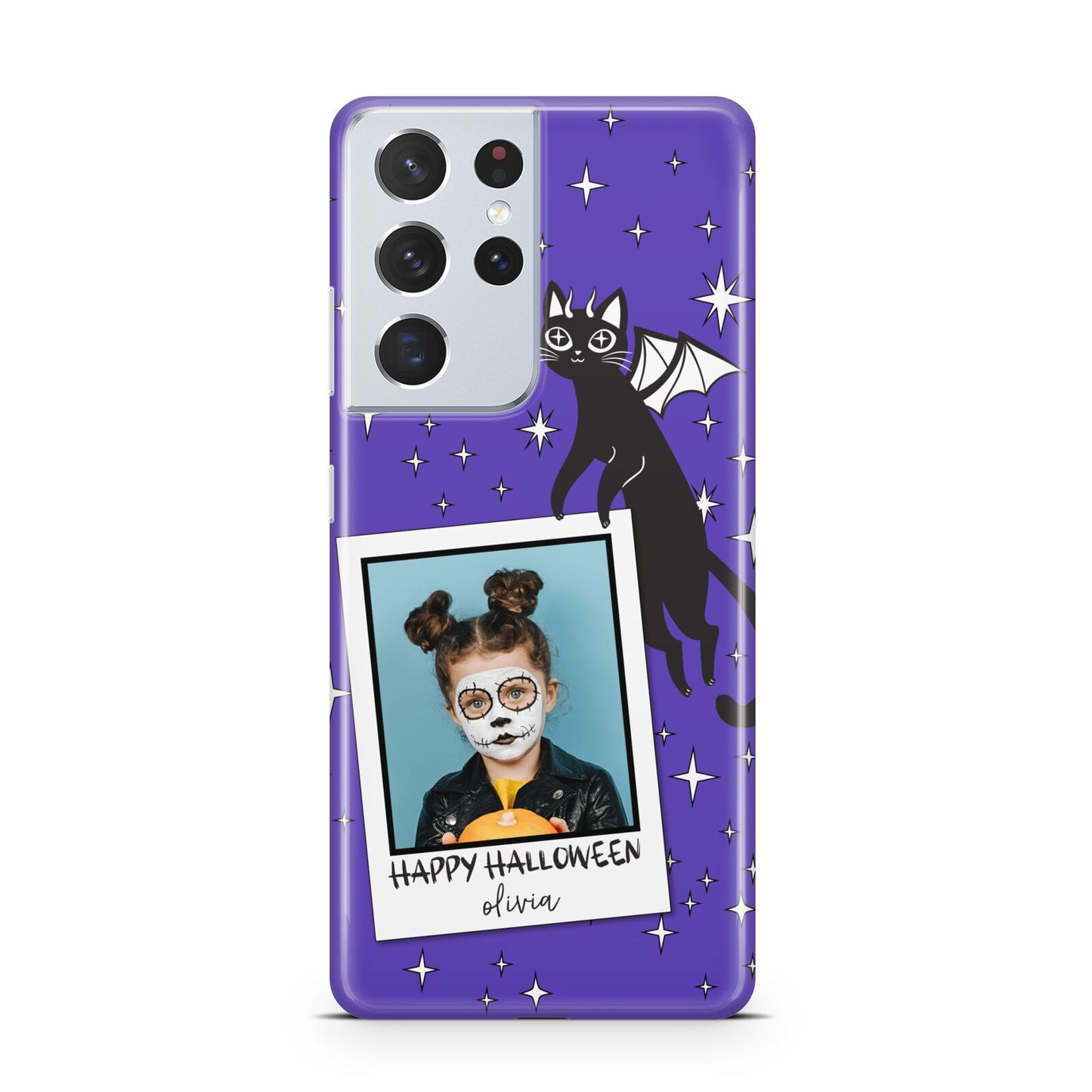 Personalised Photo Halloween Samsung S21 Ultra Case