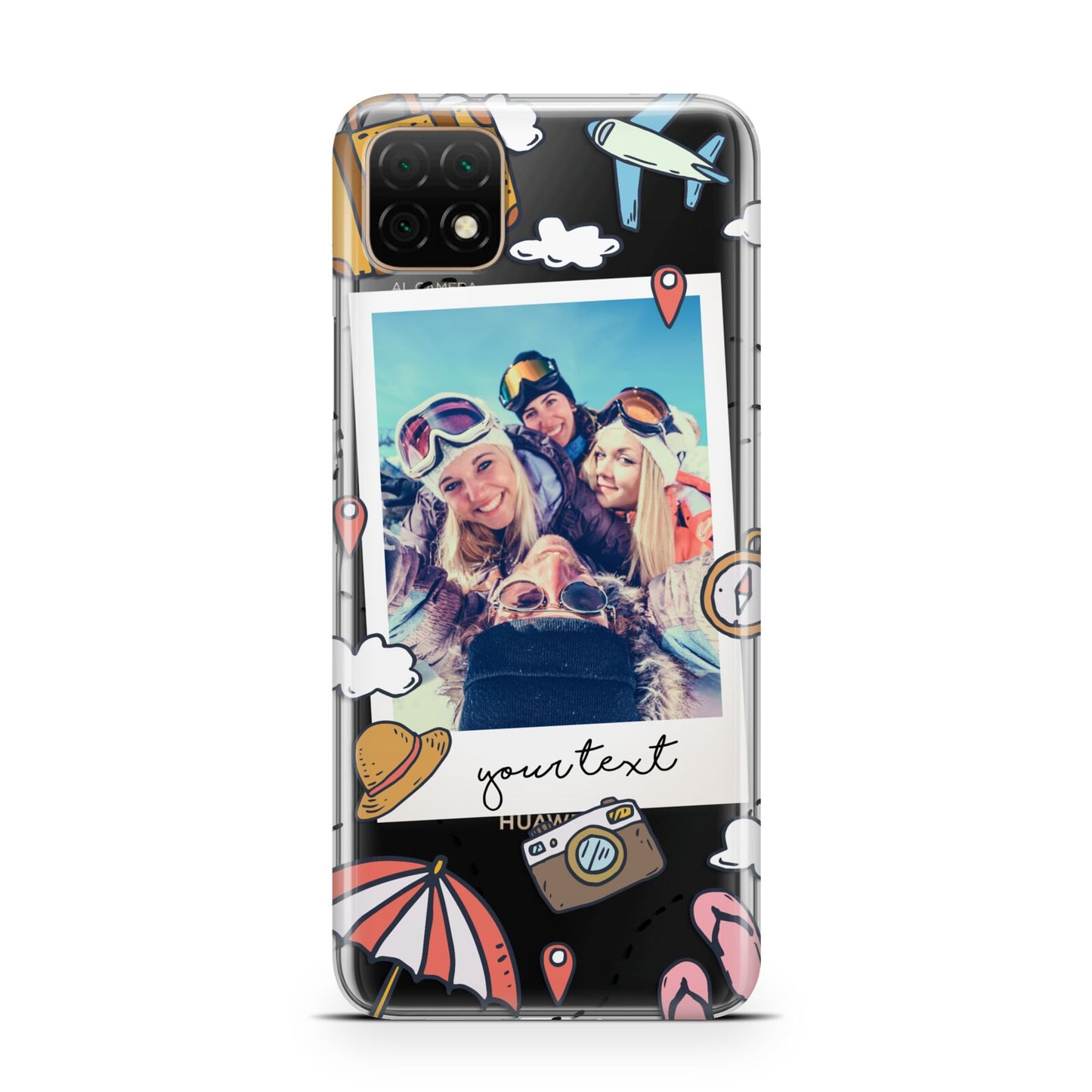 Personalised Photo Holiday Huawei Enjoy 20 Phone Case