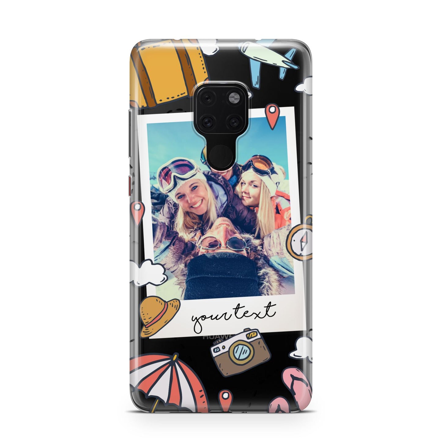 Personalised Photo Holiday Huawei Mate 20 Phone Case