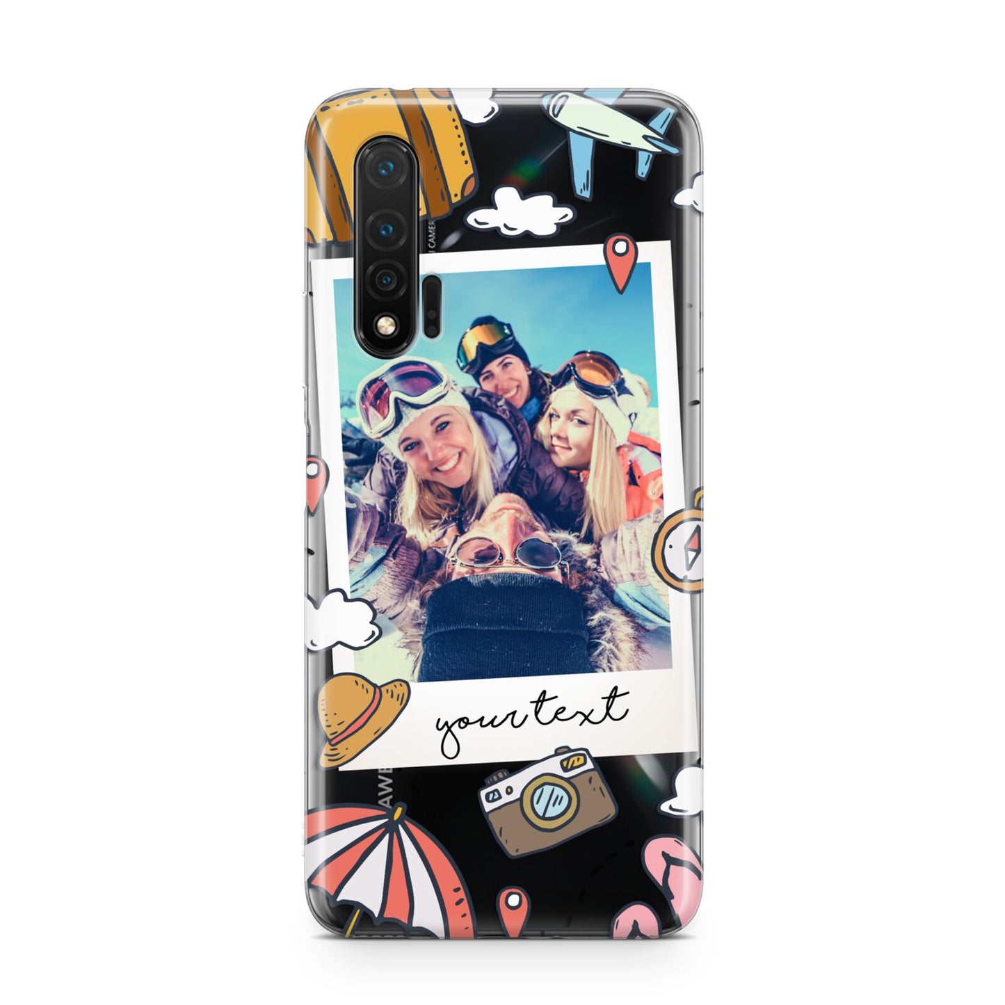 Personalised Photo Holiday Huawei Nova 6 Phone Case