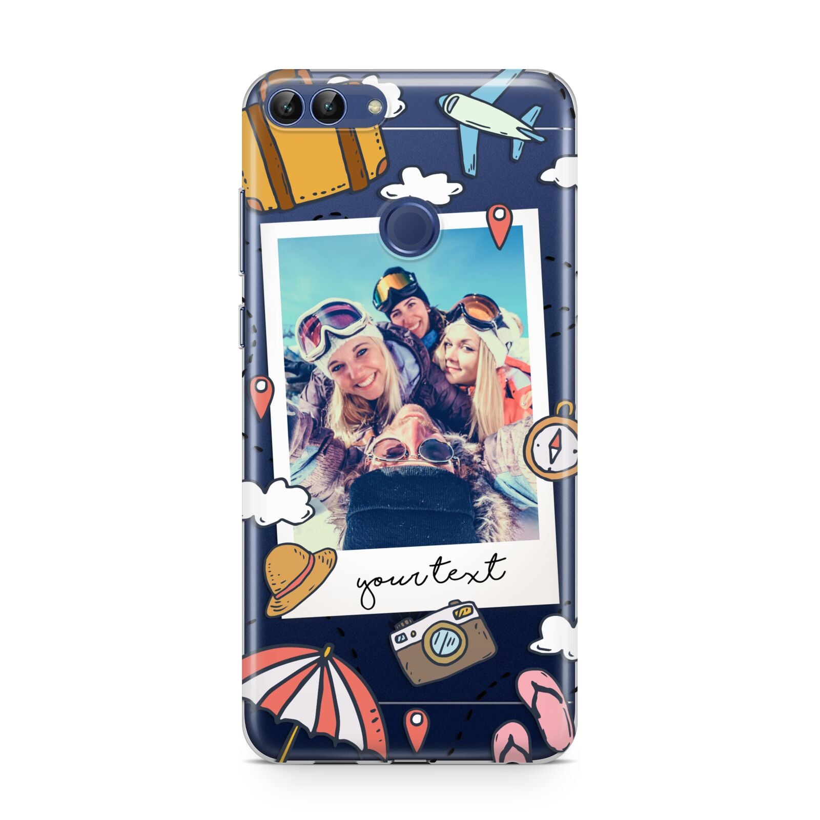 Personalised Photo Holiday Huawei P Smart Case