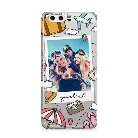 Personalised Photo Holiday Huawei P10 Phone Case