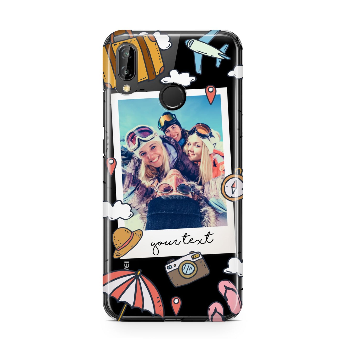 Personalised Photo Holiday Huawei P20 Lite Phone Case