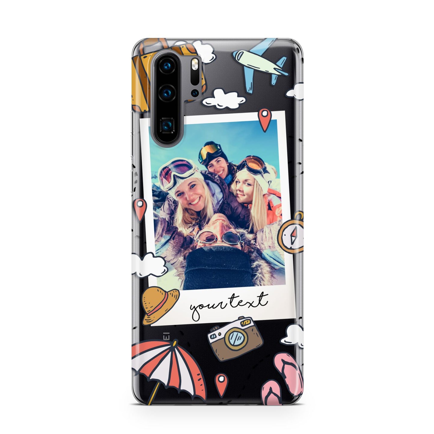 Personalised Photo Holiday Huawei P30 Pro Phone Case