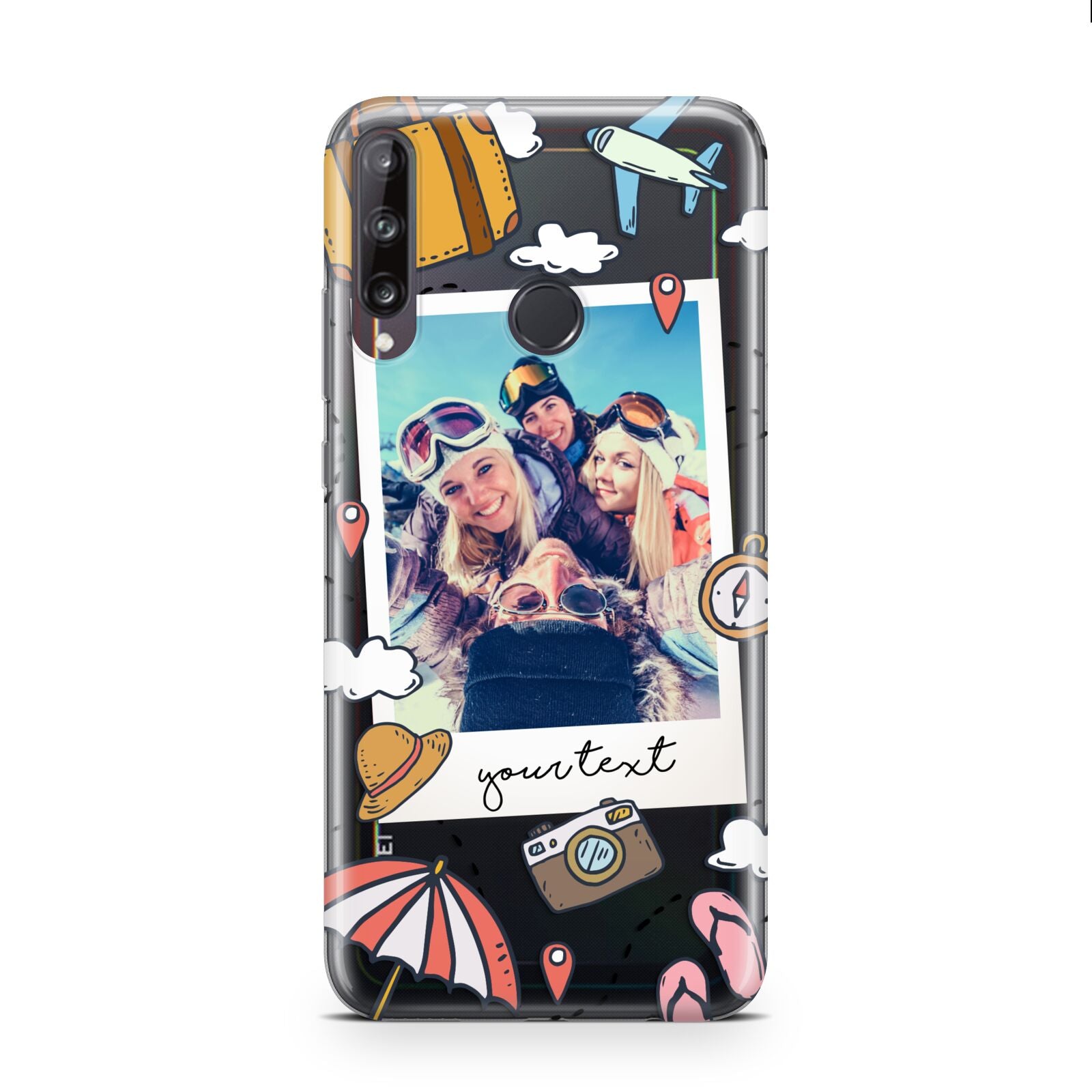 Personalised Photo Holiday Huawei P40 Lite E Phone Case