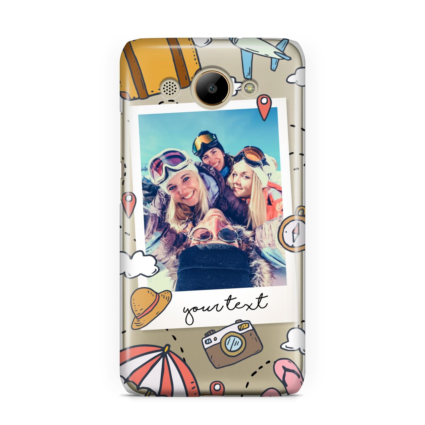 Personalised Photo Holiday Huawei Y3 2017