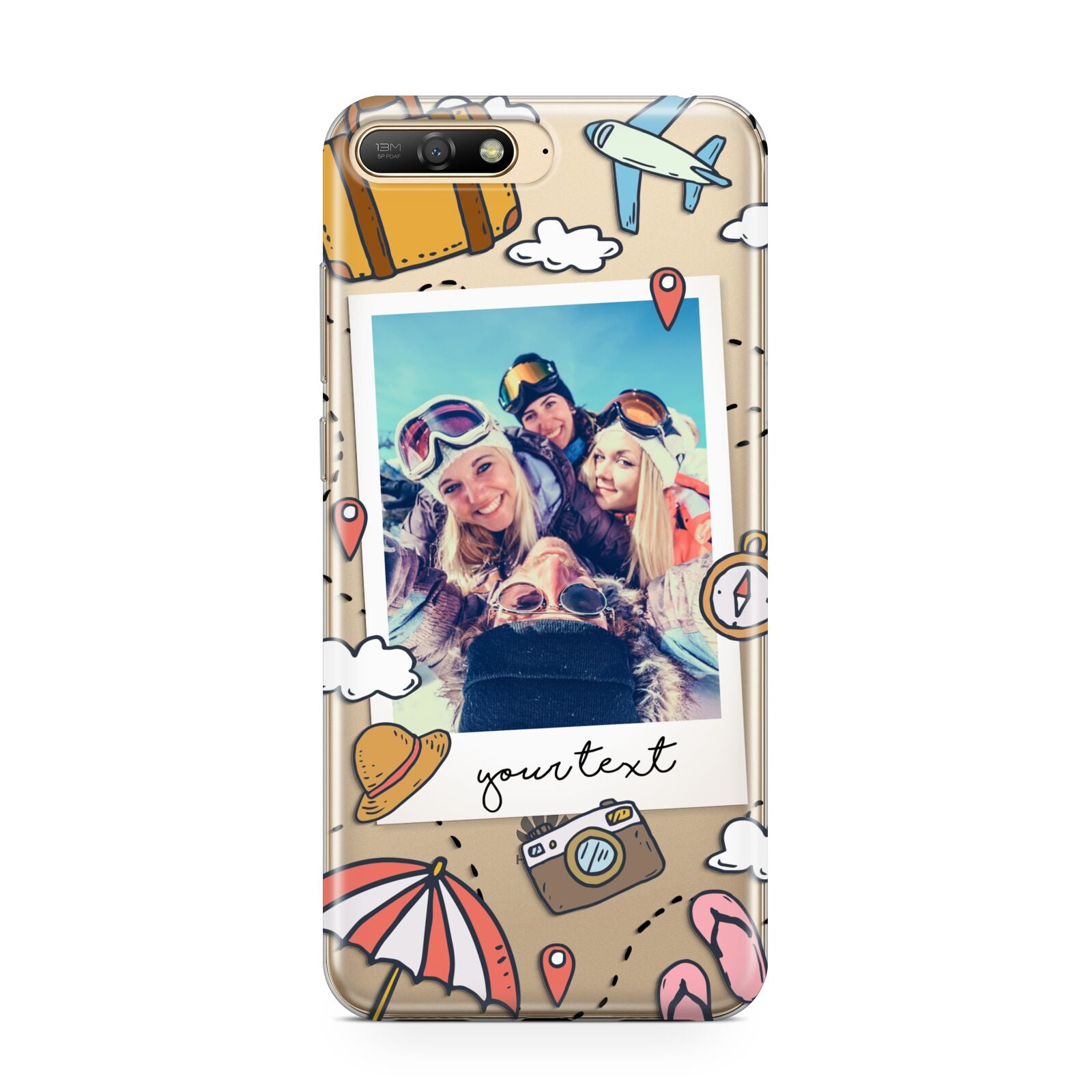 Personalised Photo Holiday Huawei Y6 2018