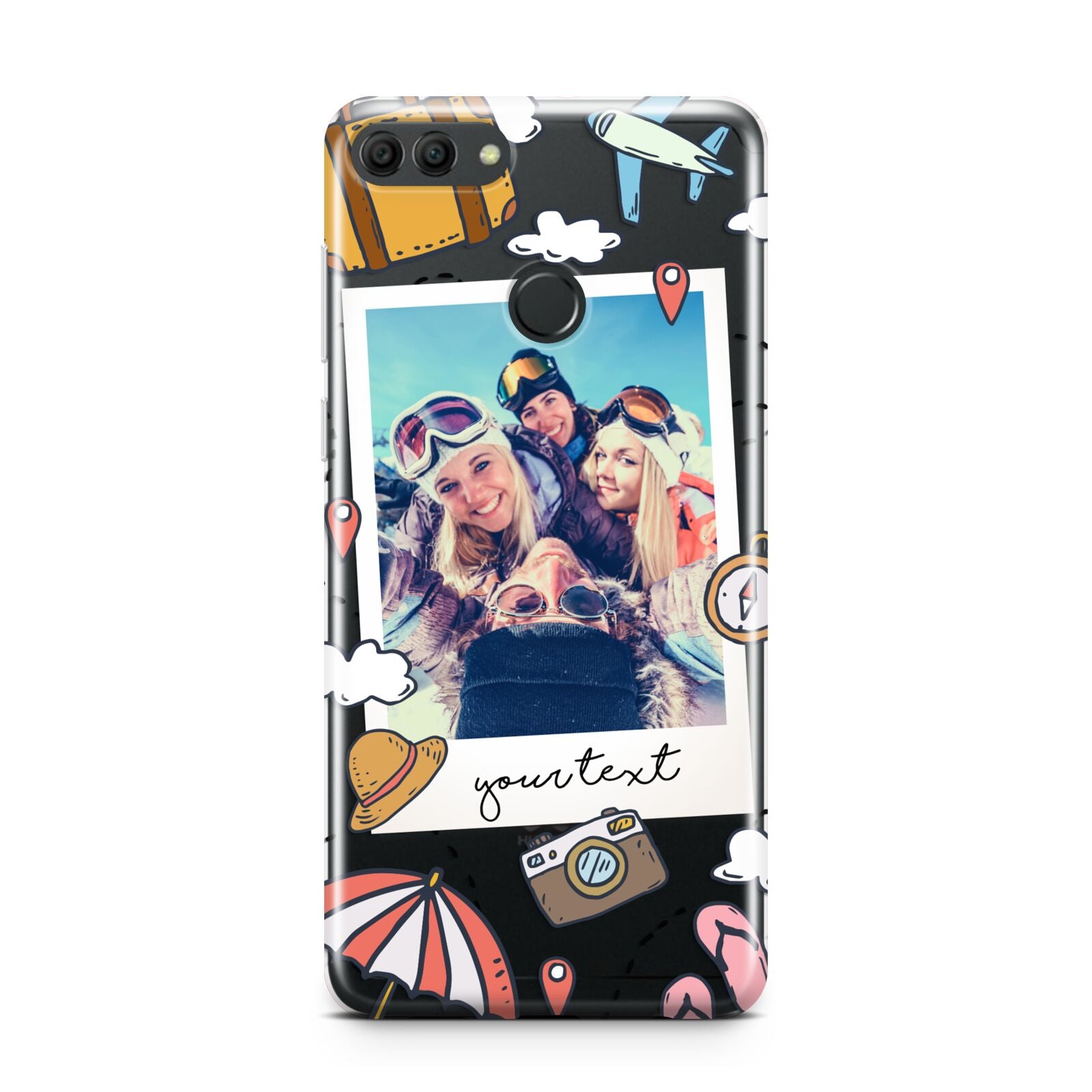 Personalised Photo Holiday Huawei Y9 2018