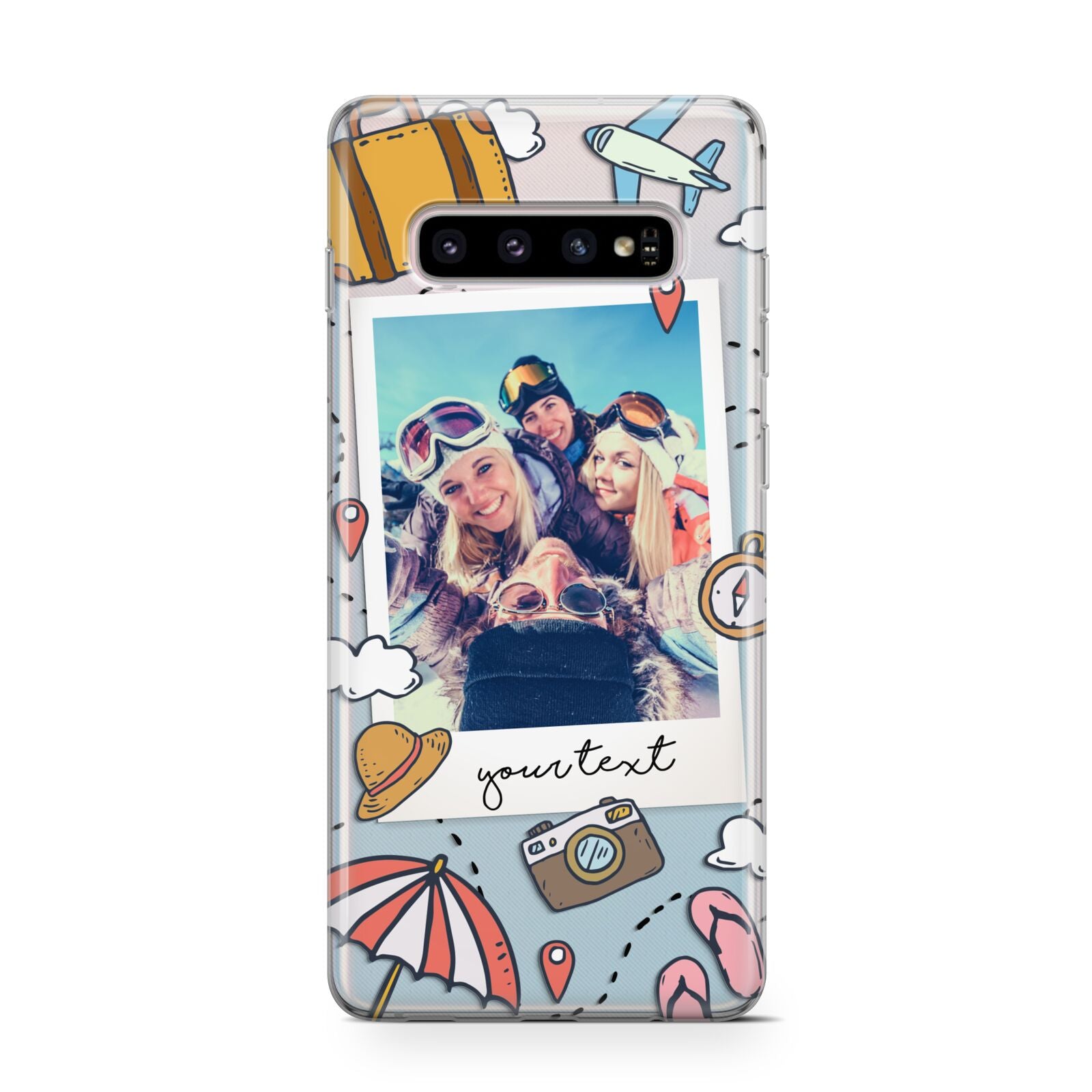 Personalised Photo Holiday Protective Samsung Galaxy Case