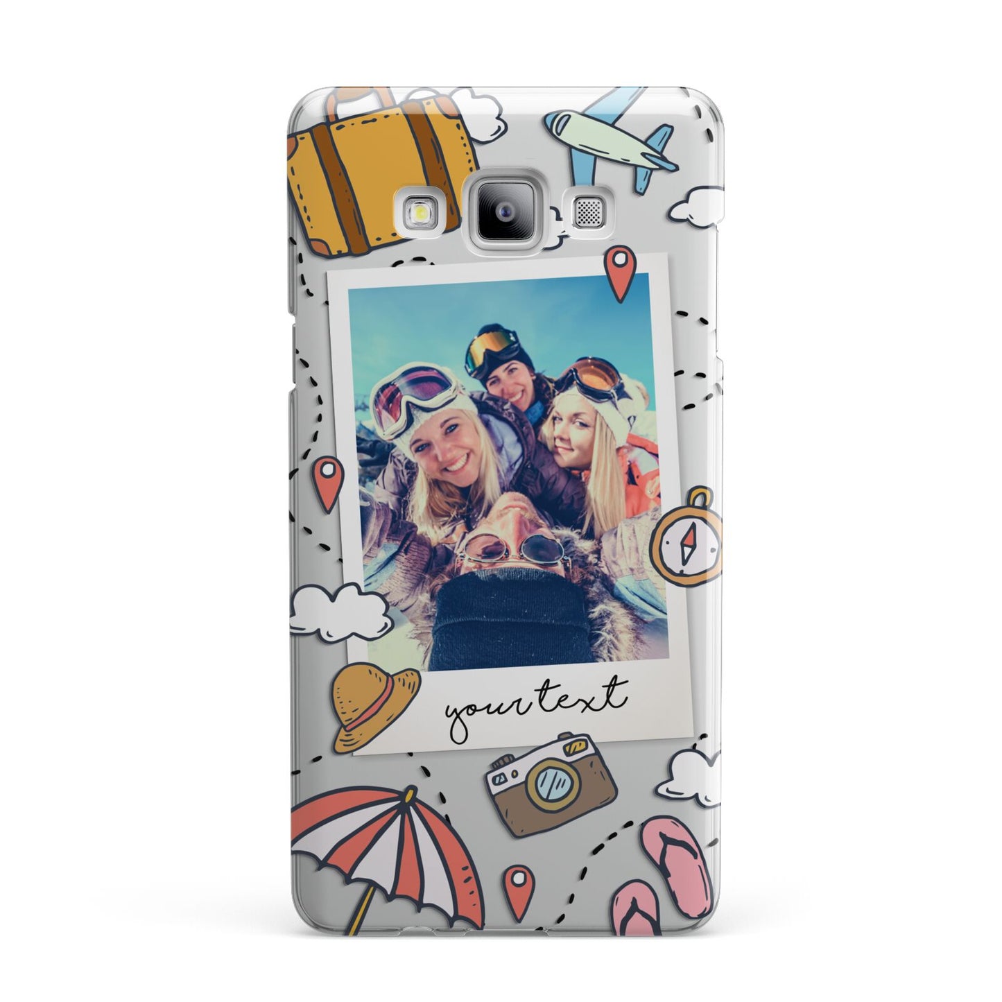 Personalised Photo Holiday Samsung Galaxy A7 2015 Case