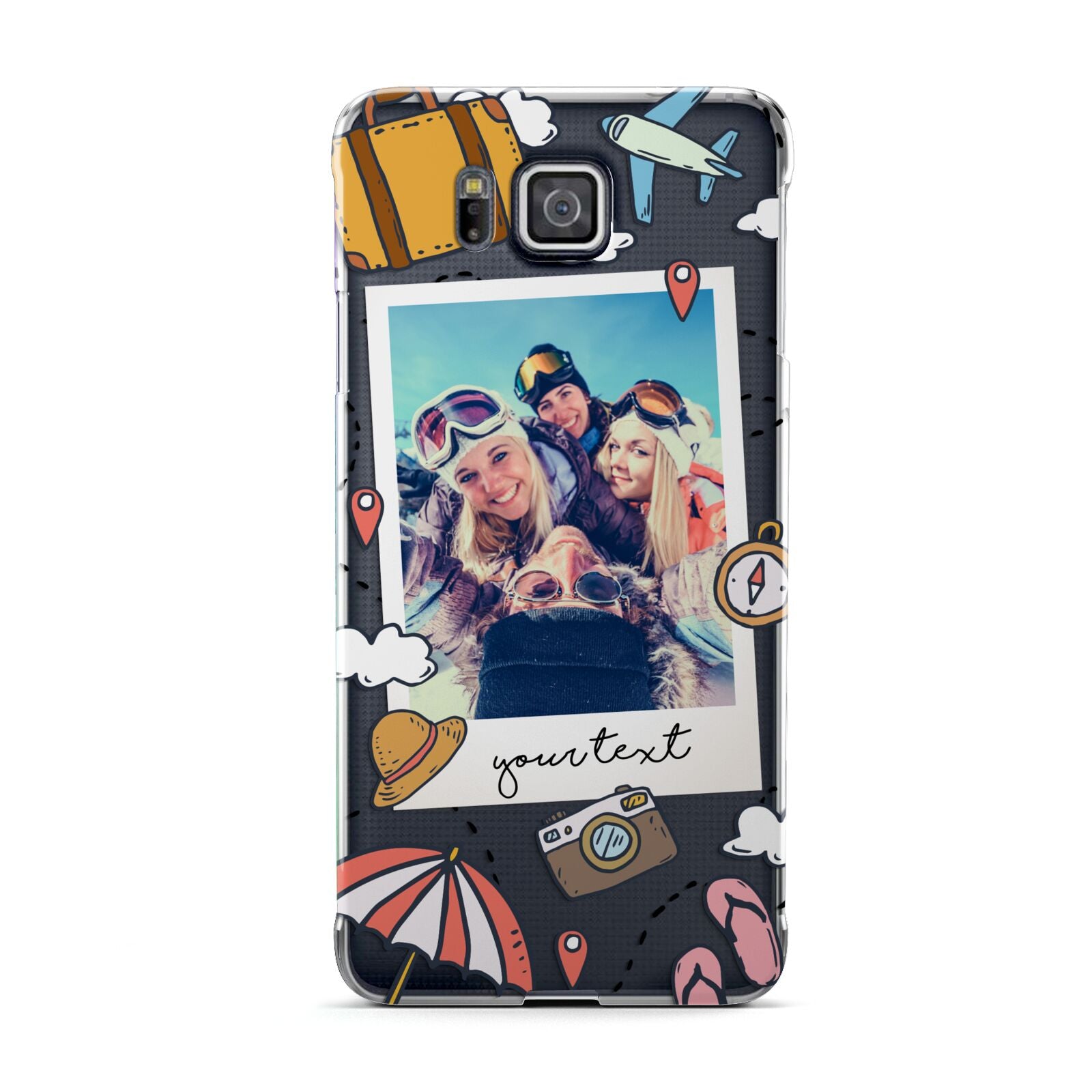 Personalised Photo Holiday Samsung Galaxy Alpha Case