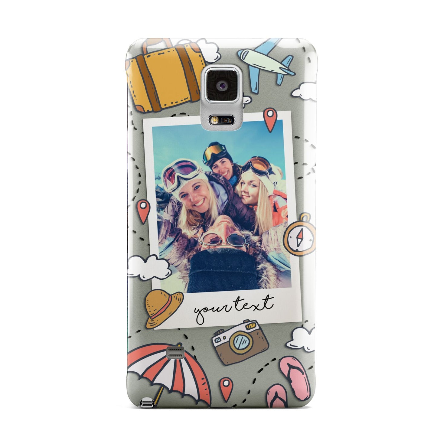 Personalised Photo Holiday Samsung Galaxy Note 4 Case