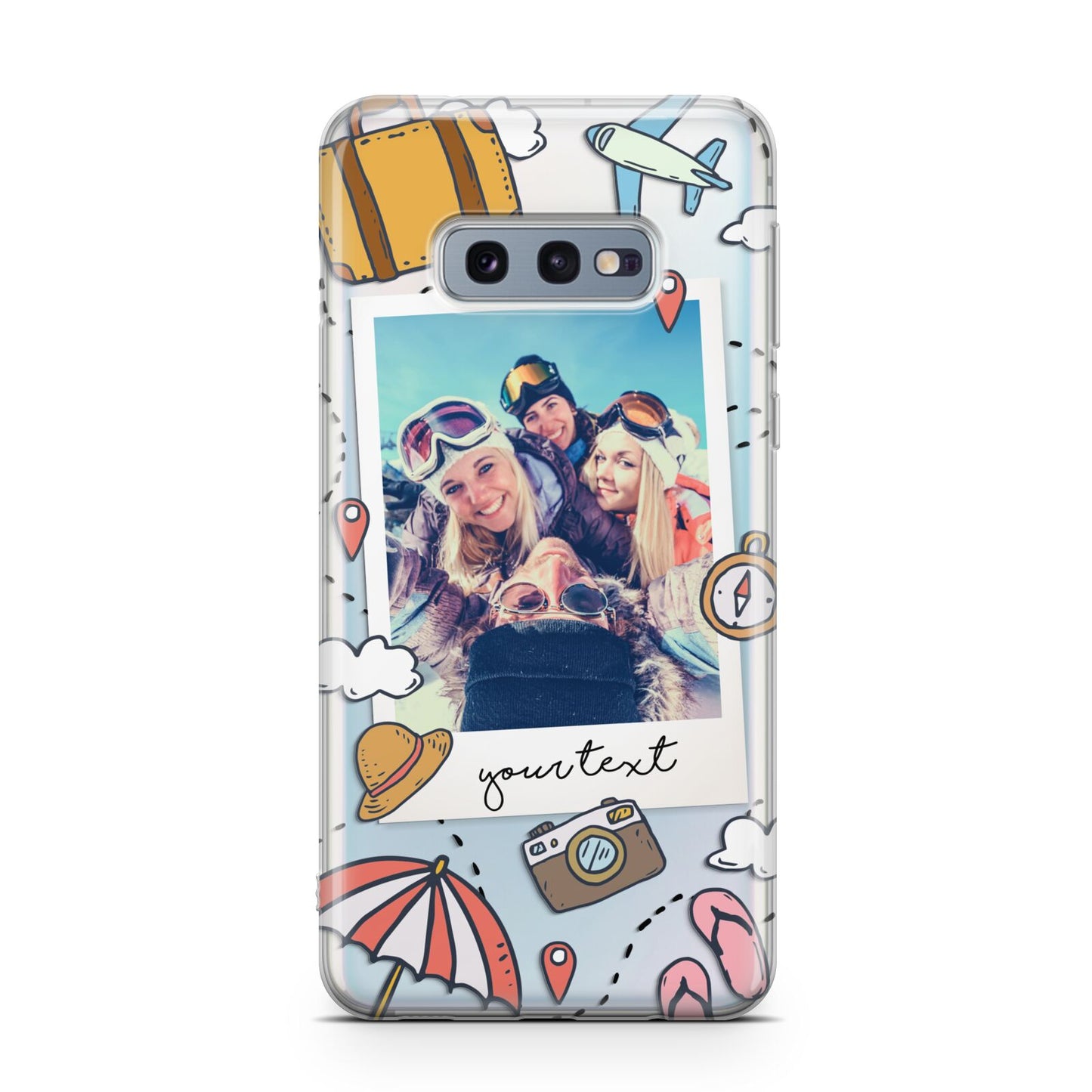 Personalised Photo Holiday Samsung Galaxy S10E Case