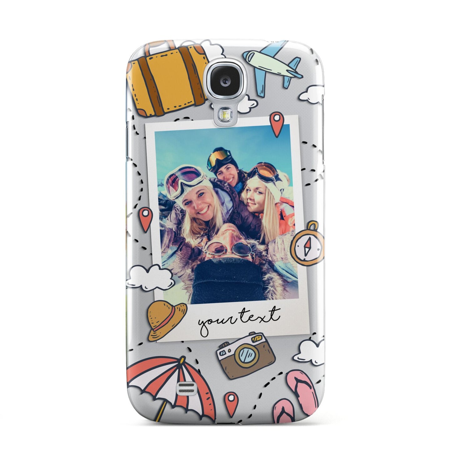 Personalised Photo Holiday Samsung Galaxy S4 Case